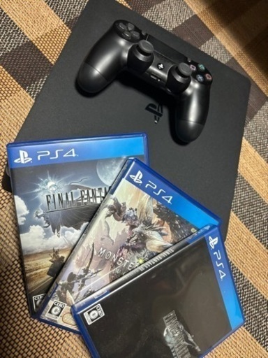 PlayStation 4 モンハンワールド　FF7リメイク  FF15