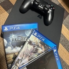 PlayStation 4 モンハンワールド　FF7リメイク  FF15 PlayStation 4 モンハンワールド FF7リメイク FF15