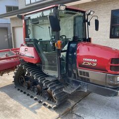 ﾔﾝﾏｰ ﾄﾗｸﾀｰ CT420 ﾌﾙｸﾛ 42馬力 ﾛｰﾀﾘｰRCS20AM付 冷房 暖房 HST