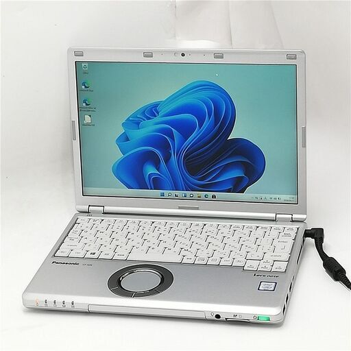 激安 高速SSD Wi-Fi有 日本製 12.1型 中古美品 ノートPC Panasonic CF-SZ6ADLVS 第7世代i3 8GB 無線 Bluetooth カメラ Windows11 Office済