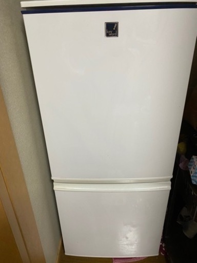 【お譲り先決まりました】冷蔵庫　シャープノンフロン冷蔵庫　SJ-14E1-KB key word