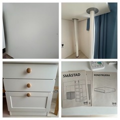 【値下げ
しました】IKEA ロフトベッド　スモースタード