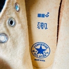 新品未使用★CONVERSEコンバース★90年代90sUSA製スニーカーALL STARオールスターハイカットHIマルチカラーデットストック