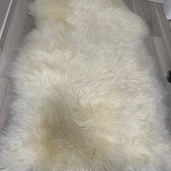 ムートンラグの中古が安い！激安で譲ります・無料であげます｜ジモティー