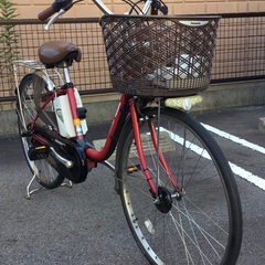 整備済＞パナソニック 26インチ・電動アシスト自転車・内装3段変速