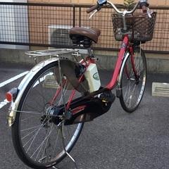 整備済＞パナソニック 26インチ・電動アシスト自転車・内装3段変速