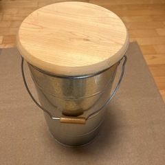 オバケツ　10kg用米びつ　ヒノキ蓋