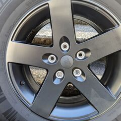 ジープ　ラングラー用１７インチスタッドレスタイヤホイールセット