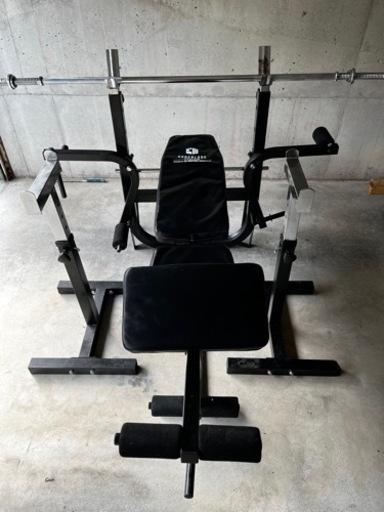 スクワットラック MBC スクワットスタンド 左右独立型 180cm — MBC