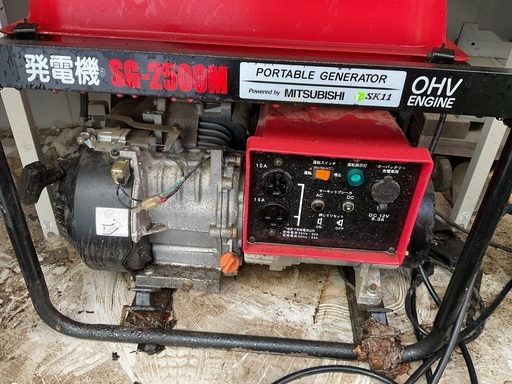 ガソリン　発電機