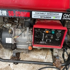 ガソリン　発電機