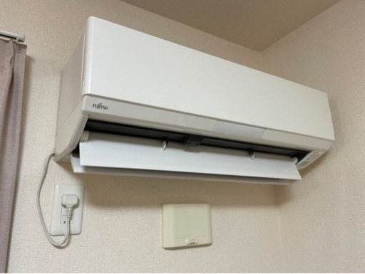 富士通　エアコン室外機付き　14畳