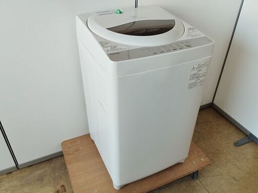 東芝　全自動洗濯機　AW-5G6　5K『中古良品,』2019年式