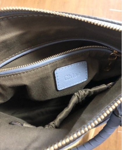 ✨美品✨Chloeマーシー 2way 水色 クロエ(Chloe) マーシー(Marcie 