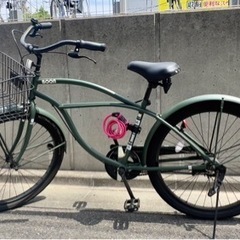 整備済を無料配達>ビーチクルーザー BOON 適応身長155cm～