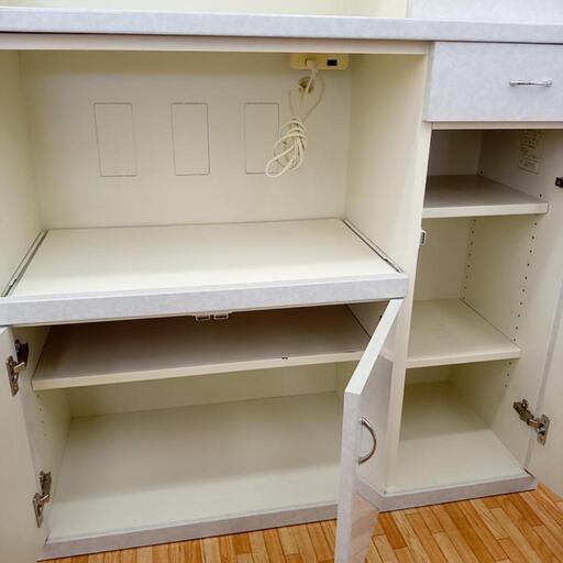 ☆ジモティ割あり☆ レンジボード グレー系 クリーニング済 YJ2842