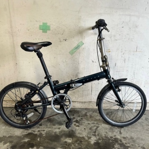 439□岐阜発　△ROVER/折りたたみ自転車/20インチ/6段変速/走行確認/変速できません/変速レバーが固く回りません/現状品　R6.3/25□