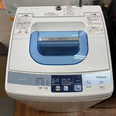 洗濯機　No.13341　日立　2012年製　5kg　NW-5M...