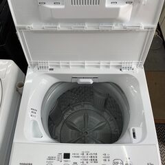 洗濯機　No.13344　東芝　2021年製　4.5kg　AW-45M9(W)　【リサイクルショップどりーむ天保山店】