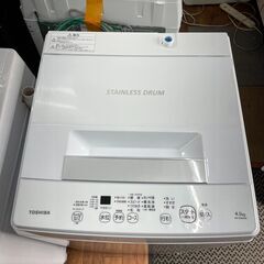 aaaaa.1111ページ(お急ぎ便) J1832 6ヶ月保証付き！ 高年式！4.5kg洗濯機 東芝 TOSHIBA AW-45M9