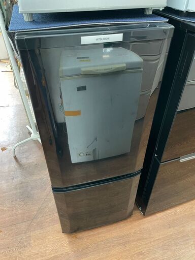 冷蔵庫　No.13342　三菱　2012年製　146L　MR-P15W-B　【リサイクルショップどりーむ天保山店】