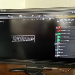 40v SHARP AQUOS　家電 テレビ 液晶テレビ　