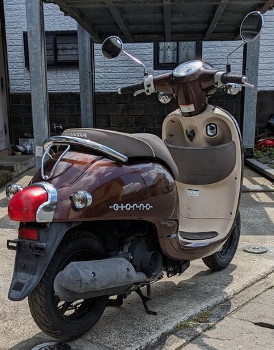 決まりました。インジェクションジョルノ AF70　茶　2011年　JR三島駅の近く 決まりました。インジェクションジョルノ AF70 茶 2011年 JR三島駅の