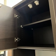 8/13値下げしました！🍄キッチンに🍄 松田家具 キッチンボード／エリーゼ2 収納家具 台所家具　NO.1048