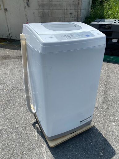 FZZA09720　日立 全自動洗濯機 5kg 風脱水 ピュアホワイト NW-H53 W