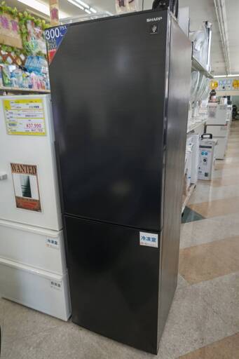 ☆SHARP/シャープ/310L冷蔵庫/2021年式/SJ-AK31G-B/プラズマクラスター搭載/№2872☆