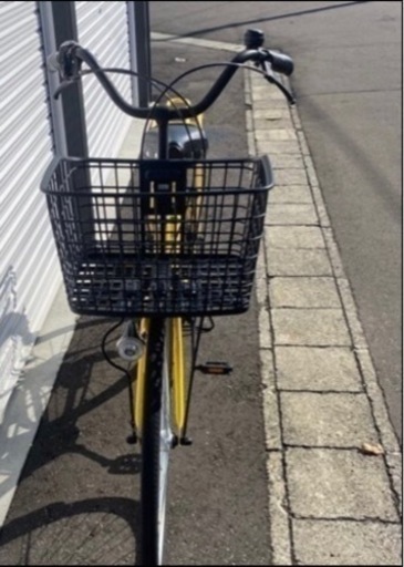 早く売り切りたい為お安くします。自転車　オートライトLED ちょい乗り コンパクト 切り替え付き、カギ付き自転車　ママチャリ