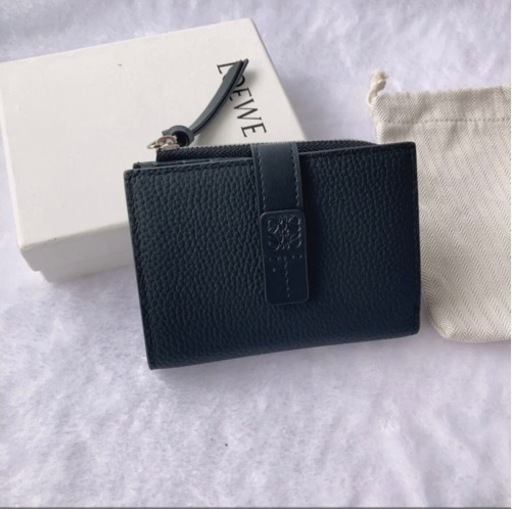 【未使用】LOEWE ロエベ二つ折り財布ブラック