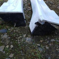 クラウンマジェスタ　17系　サイドステップとフロントリップ