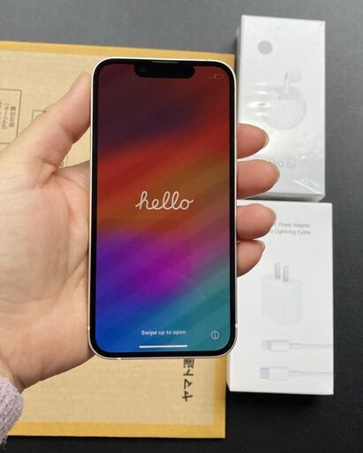 iPhone 13 mini 128GB スターライト バッテリー87% iPhone 13 mini