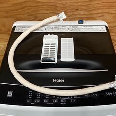 Haier 洗濯機 5.5kg マットブラック  JW-U55A　2023年製　41