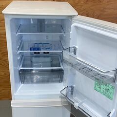 【美品】三菱ノンフロン冷凍冷蔵庫　MR-P15H-W　2023年製　2ドアタイプ　42
