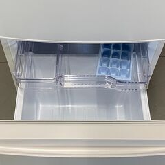 【美品】三菱ノンフロン冷凍冷蔵庫　MR-P15H-W　2023年製　2ドアタイプ　42