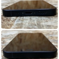 C(6402) Apple iPhone12 mini MGA03J/A 64GB ブラック バッテリー最大