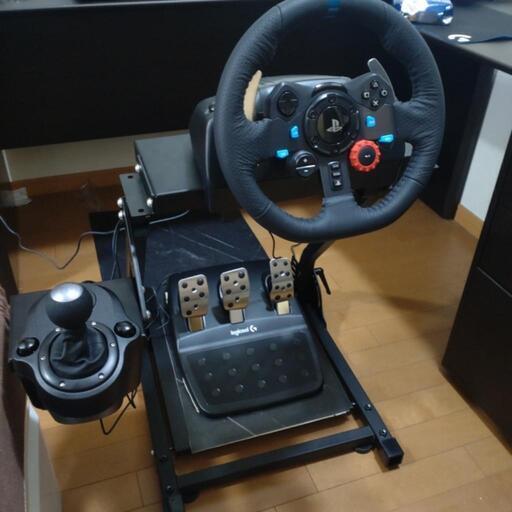 ハンコン Logicool G29 ハンドルコントローラー、シフトノブセット　動作確認済み