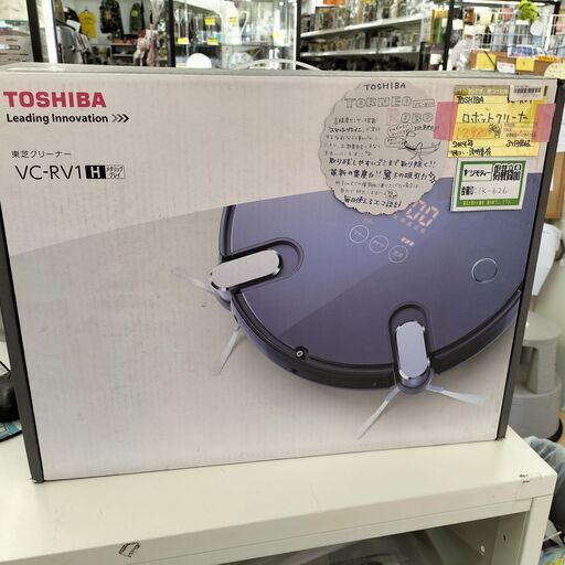TOSHIBA　ロボットクリーナー　VC-RV1　2014年製　IK-626