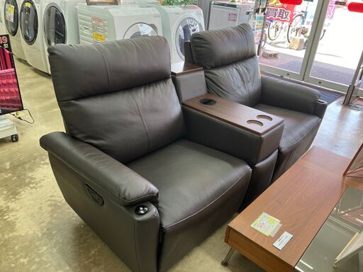 ヤマダ電機 2P電動ソファ YES140006 センターユニットタイプ No.1213● ※現金、クレジット、スマホ決済対応※