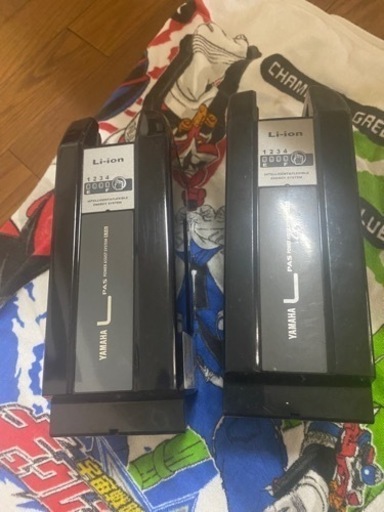 YAMAHA 電動自転車PAS 新品バッテリー2個セット