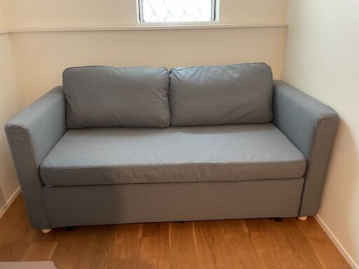 2人掛けソファ Grey Ikea Sofa Bed