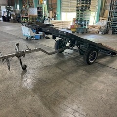 スノーモービル トレーラー 8ナンバー
