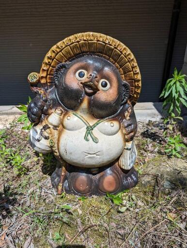 ✱再値下げしました✱縁起物✱　信楽焼　たぬきの置物　高級品　福　招福