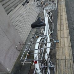 [ヴィンテージ]BRIDGESTONE(ブリヂストン)22吋 実用車(W型) 変速なし/ホワイト