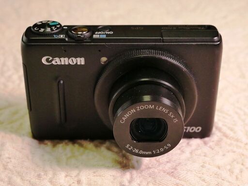 CANON PowerShot S100 デジタルカメラ ブラック