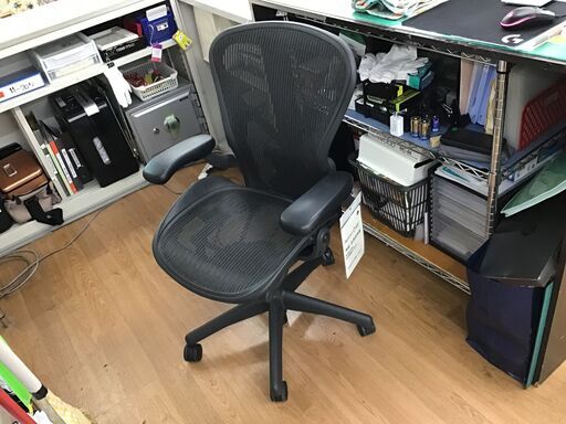 ☆ジモティー割引有☆HermanMiller/アーロンチェア/AE112PWB