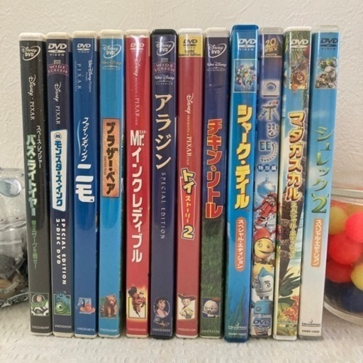 ディズニー映画などDVDセット12本