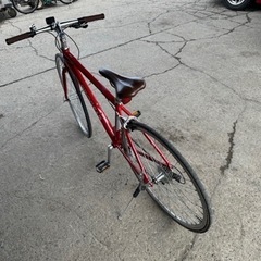 451★岐阜発　△PROGEAR/クロスバイク/7段変速/走行確認/防犯有り/シートチューブ465mm/トップチューブ色のくすみ有り/現状品　R6.4/4★